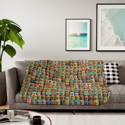 Retriever Rascals Sherpa Blanket