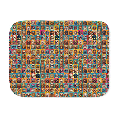 Doodle Dandy Sherpa Blanket