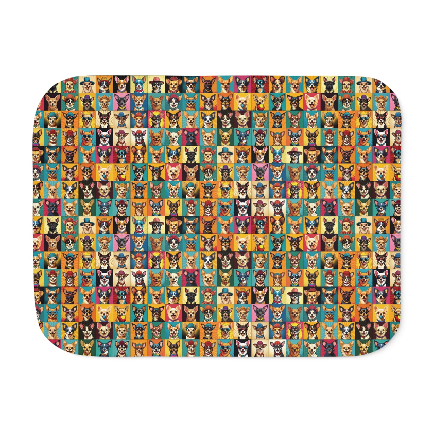 Chihuahua Chic Sherpa Blanket