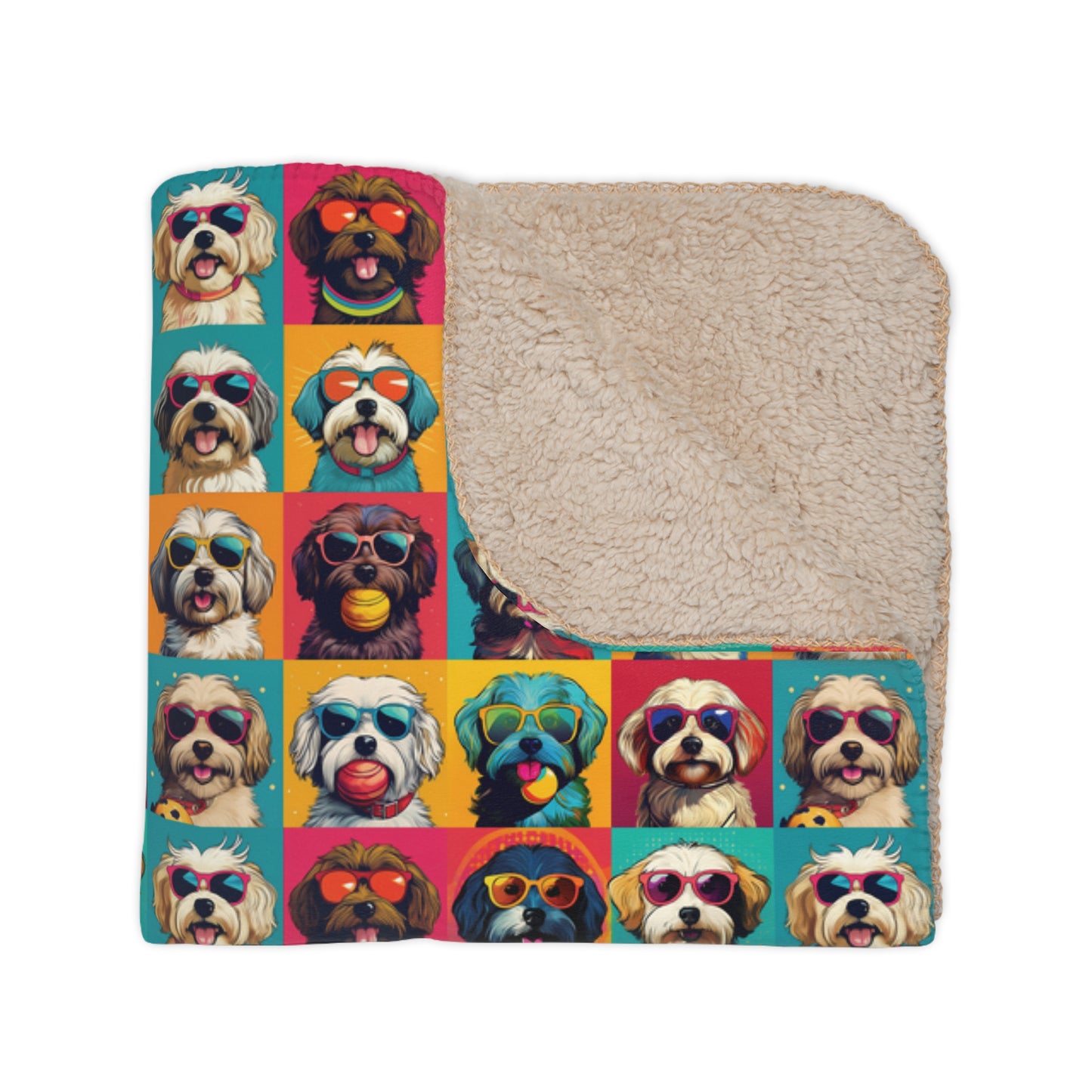 Happy Havi Sherpa Blanket