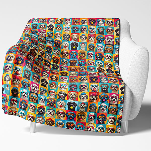 Happy Havi Sherpa Blanket
