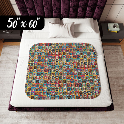 Happy Havi Sherpa Blanket